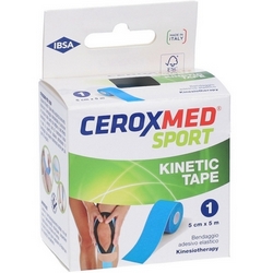 Ceroxmed Sport Kinetic-Tape Blu 5x5