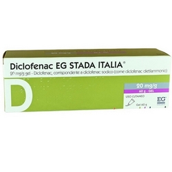 Diclofenac 20mg EG STADA Italy Gel 60g