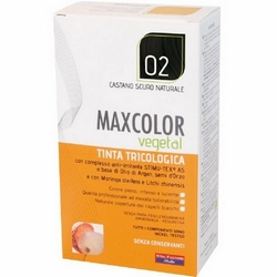 MaxColor Vegetal Dyes Hair 02 Natural Dark Brown 140mL