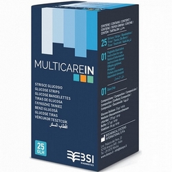 multiCare-in Glucose Strips 25Pieces