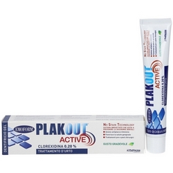 PlakOut Active 020 Chlorhexidine Shock Treatment Toothpaste Gel 75mL