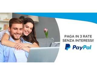 PayPal: paga in 3 rate