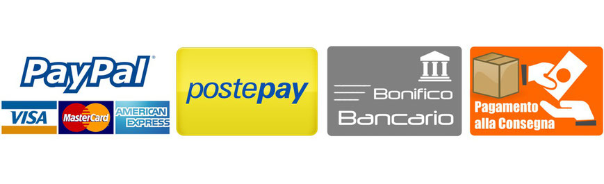 Farmamica accetta pagamenti con PayPal e con le seguenti carte di credito: Mastercard, American Express, Visa, Visa Electron, Postepay