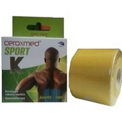 Ceroxmed Sport Kinetic-Tape Yellow 5x5