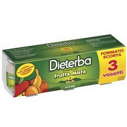 Dieterba Mixed Fruit Homogenized 3x80g