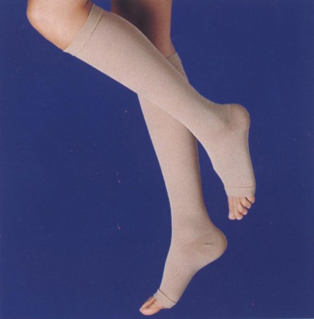 Dualsan Therapeutic Knee Compression KKL1 Open Toe Size 1