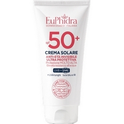 EuPhidra Crema Solare Viso Anti-Eta' Ultra Protettiva Protezione Molto Alta SPF50 50mL