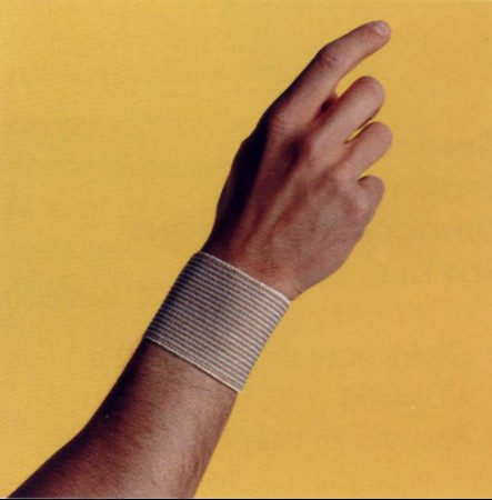 Dr Gibaud Beige Stripes Wristband CM6 Size 3 0704