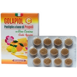 Golapiol C Agrumi Pastiglie Senza Zucchero 62,4g