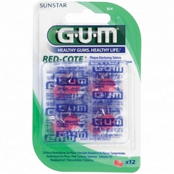 GUM Plak Controle Tabletten Red-Cote
