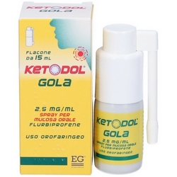 Ketodol Throat Spray 15mL