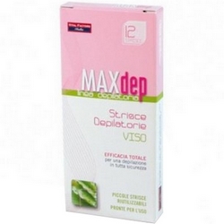 Max Dep Face Wax Strips