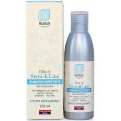 904658996 ~ Max Hair Vegetal Flax Seed Oil Shampoo 200mL