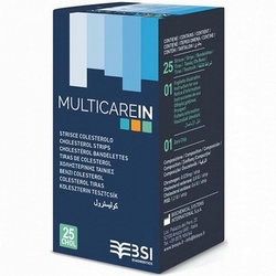 multiCare-in Cholesterol Strips 25Pieces