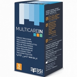 multiCare-in Triglycerides Strips 5Pieces