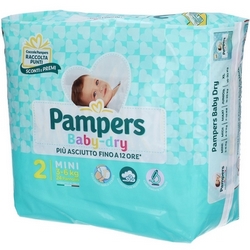 Pampers Diapers Baby-Dry 2 Mini 3-6kg