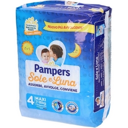 Pampers Diapers Sun-Moon 4 Maxi 7-18kg