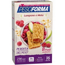 Pesoforma Raspberry and Apple Biscuits 528g