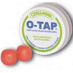 Cerumina O-Tap Movable Ear Plugs Hypoallergenic