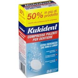 Kukident Long Protection 88 Effervescent Tablets