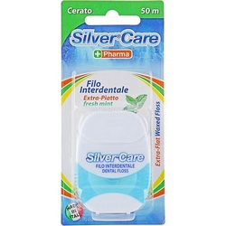 Silver Care H2O Extra-Flat Waxed Floss