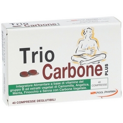 Trio Carbone Plus Compresse 22g