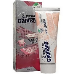 Captains Pasta Sensitive Teeth Toothpaste 75mL - Product page: https://www.farmamica.com/store/dettview_l2.php?id=10101