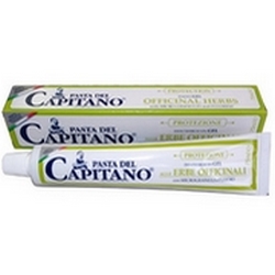 Captains Pasta Officinal Herbs Tooth Gel 75mL - Product page: https://www.farmamica.com/store/dettview_l2.php?id=10199