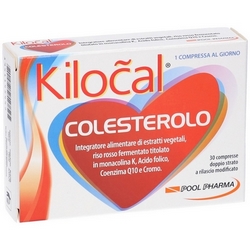 Kilocal Colesterolo 30 Compresse 37,5g - Pagina prodotto: https://www.farmamica.com/store/dettview.php?id=10231