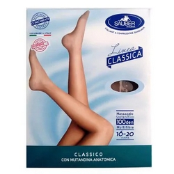 Sauber Tights Classic 100 Black Size 5 - Product page: https://www.farmamica.com/store/dettview_l2.php?id=1025