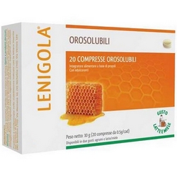 Lenigola Lozenges Milk and Honey Orosoluble Tablets 10g - Product page: https://www.farmamica.com/store/dettview_l2.php?id=10301