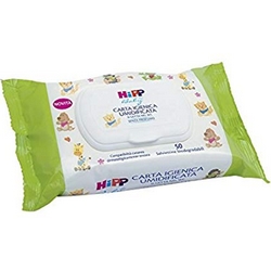 HiPP Baby Carta Igienica Umidificata - Pagina prodotto: https://www.farmamica.com/store/dettview.php?id=10305