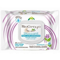 BioGenya Cleansing Wipes Cleansing Milk Normal Skin - Product page: https://www.farmamica.com/store/dettview_l2.php?id=10339