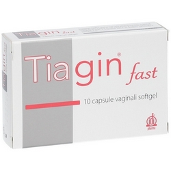 Tiagin Fast Vaginal Capsules Softgel - Product page: https://www.farmamica.com/store/dettview_l2.php?id=10380