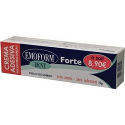 Emoform Dent Strong Adhesive Cream 70g - Product page: https://www.farmamica.com/store/dettview_l2.php?id=10410