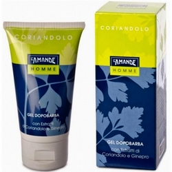 LAmande Homme Coriander After Shave Gel Conditioner 75mL - Product page: https://www.farmamica.com/store/dettview_l2.php?id=10478