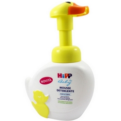 HiPP Baby Mousse Detergente 250mL - Pagina prodotto: https://www.farmamica.com/store/dettview.php?id=10485