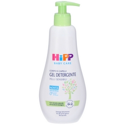 HiPP Baby Gel Detergente Corpo e Capelli 400mL - Pagina prodotto: https://www.farmamica.com/store/dettview.php?id=10487