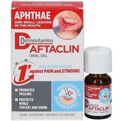 Dermovitamina Aftaclin Oral Gel 7mL - Product page: https://www.farmamica.com/store/dettview_l2.php?id=10571