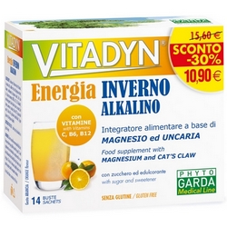 Vitadyn Energia Inverno Alkalino Bustine 70g - Pagina prodotto: https://www.farmamica.com/store/dettview.php?id=10594
