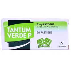Tantum Verde P Pastiglie Menta 3mg - Pagina prodotto: https://www.farmamica.com/store/dettview.php?id=10600