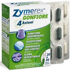Zymerex Gonfiore 4 Azioni Capsule 20g - Pagina prodotto: https://www.farmamica.com/store/dettview.php?id=10667
