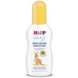 HiPP Baby Protective Solar Spray SPF50 150mL - Product page: https://www.farmamica.com/store/dettview_l2.php?id=10785