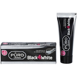 Forhans Black4White Gel Toothpaste 75mL - Product page: https://www.farmamica.com/store/dettview_l2.php?id=10788