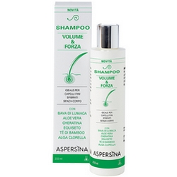 Aspersina Shampoo Volume e Forza 200mL - Pagina prodotto: https://www.farmamica.com/store/dettview.php?id=10794