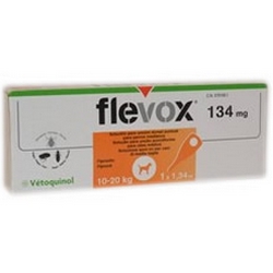 Flevox Spot-On 134mg Cani 10-20kg 1x1,34mL - Pagina prodotto: https://www.farmamica.com/store/dettview.php?id=10802