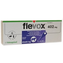 Flevox Spot-On 402mg Cani 40-60kg 1x4,02mL - Pagina prodotto: https://www.farmamica.com/store/dettview.php?id=10804