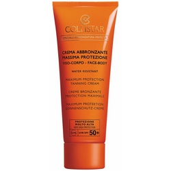 Collistar Maximum Protection Tanning Cream SPF50 100mL - Product page: https://www.farmamica.com/store/dettview_l2.php?id=10806