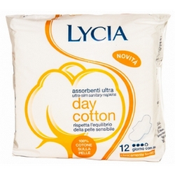Lycia Day Cotton Assorbenti Giorno - Pagina prodotto: https://www.farmamica.com/store/dettview.php?id=10832