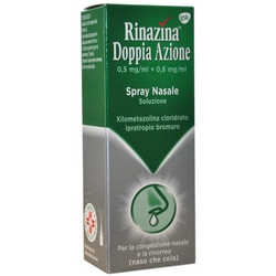 Rinazina Double Action Nasal Spray 10mL - Product page: https://www.farmamica.com/store/dettview_l2.php?id=10838